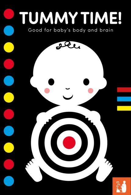 Cover for Mama Makes Books · Tummy Time!: A high-contrast fold-out book with mirror for babies - Tummy time (Kartonbuch) [2 Enlarged edition] (2022)