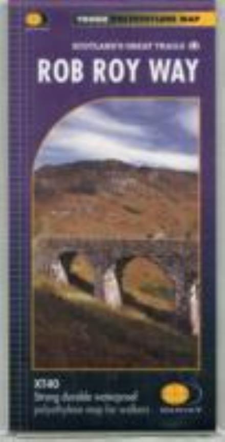 Cover for Harvey Map Services Ltd. · Rob Roy Way - Trail Map XT40 (Map) (2018)