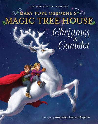 Cover for Mary Pope Osborne · Magic Tree House Deluxe Holiday Edition: Christmas in Camelot - Magic Tree House Merlin (Hardcover bog) (2019)