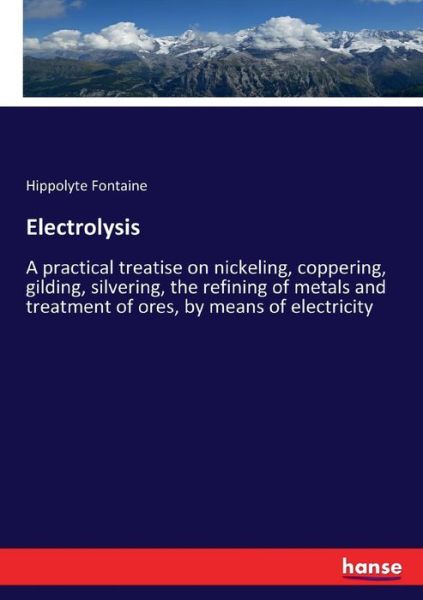 Cover for Fontaine · Electrolysis (Book) (2017)