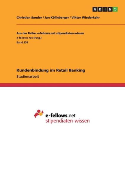 Cover for Christian Sander · Kundenbindung Im Retail Banking (Paperback Book) (2014)