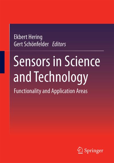 Cover for Ekbert Hering · Sensors in Science and Technology: Functionality and Application Areas (Paperback Book) [1st ed. 2022 edition] (2022)