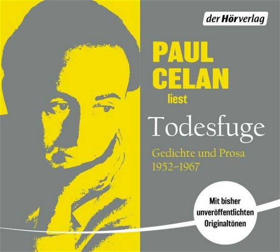 Cover for Paul Celan · CD Todesfuge (CD)