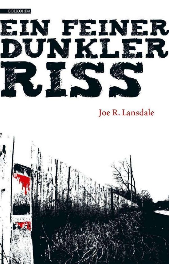 Cover for Joe R. Lansdale · Ein feiner dunkler Riss (Paperback Bog) (2012)