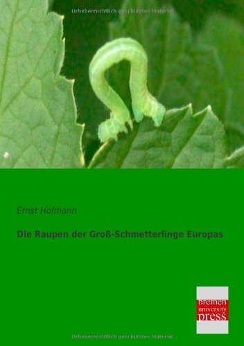 Cover for Ernst Hofmann · Die Raupen Der Gross-schmetterlinge Europas (Paperback Book) [German edition] (2013)