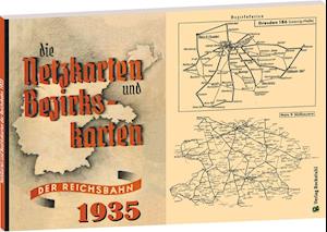 Cover for Rockstuhl Verlag · Die Netzkarten und Bezirkskarten der Deutschen Reichsbahn - Gesellschaft (DR-G) 1935 (Pocketbok) (2019)