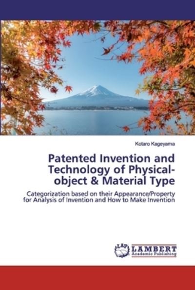 Cover for Kageyama · Patented Invention and Technol (Buch) (2020)
