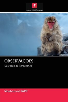 Cover for Sarr · Observações (Book) (2020)