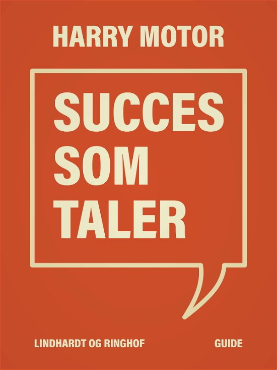 Cover for Harry Motor · Succes som taler (Hæftet bog) [1. udgave] (2019)
