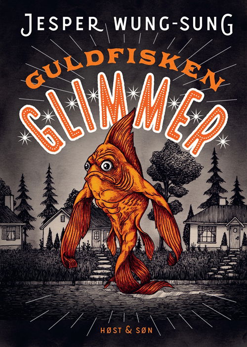 Cover for Jesper Wung-Sung · Jesper Wung-Sung: Guldfisken Glimmer (Indbundet Bog) [1. udgave] (2019)