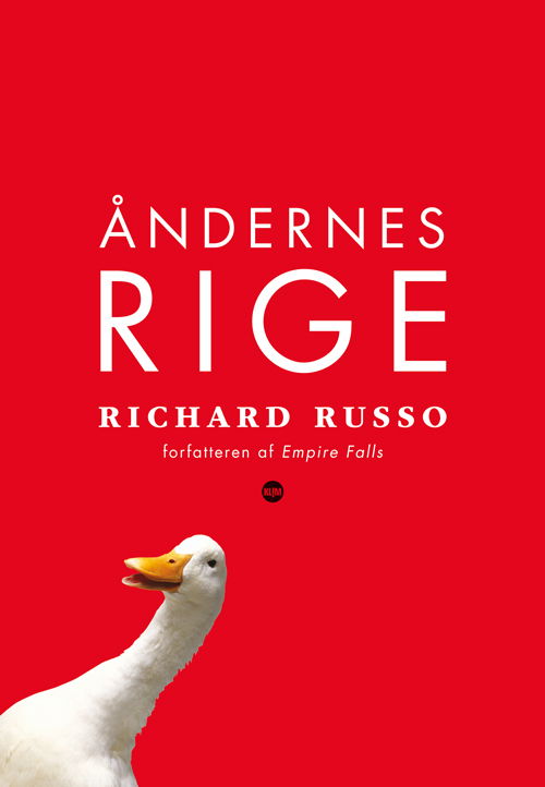 Cover for Richard Russo · Åndernes rige (Sewn Spine Book) [1st edition] (2011)