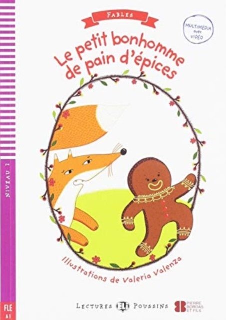 Cover for Jimmy Bertini · Le Petit Bonhomme de pain d'epices + downloadable: Young ELI Readers - Fables (Taschenbuch) (2019)