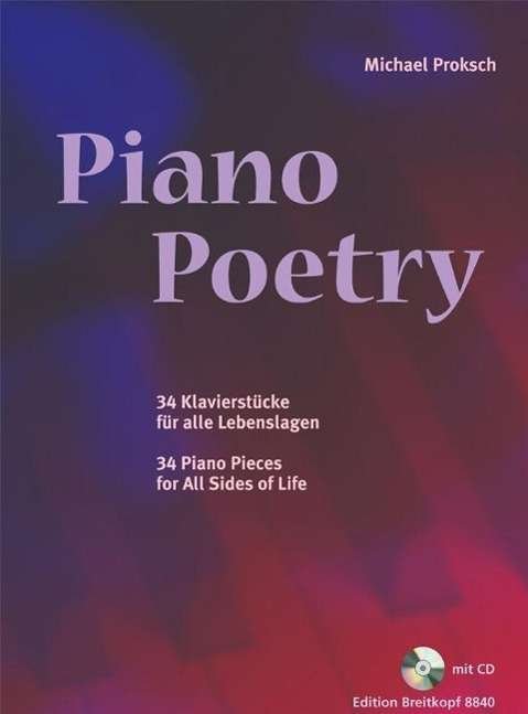 Cover for Proksch · Piano Poetry.EB8840 (Bok) (2018)