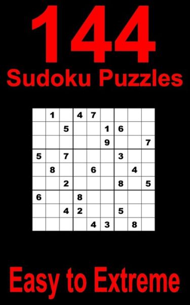 Cover for Sudoku Resources · 144 Sudoku Puzzles Easy to Extreme (Paperback Book) (2020)