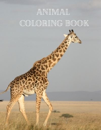 Cover for Anima Vero · Animal Coloring Book (Paperback Book) (2020)