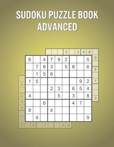 Cover for Claire Evans · Sudoku Puzzle Book Advanced (Paperback Book) (2021)