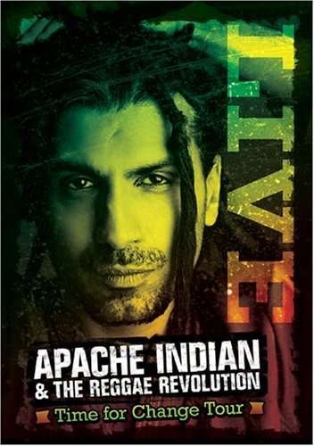 Cover for Apache Indian &amp; The Reggae Revolution · Time For Change (DVD) (2007)