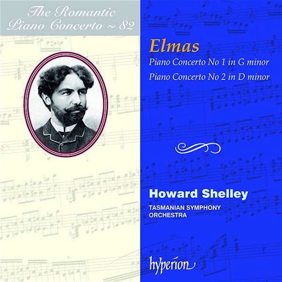 Stephan Elmas: Piano Concertos - The Romantic Piano Concerto Vol. 82 - Shelley / Tasmanian So - Música - HYPERION RECORDS - 0034571283197 - 8 de janeiro de 2021