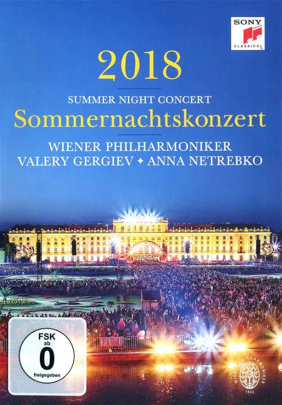Cover for Valery Gergiev &amp; Wiener Philharmoniker · Sommernachtskonzert 2018: Wiener Philharmoniker (DVD) (2018)