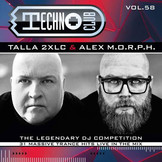 Cover for Techno Club Vol.58 (CD) (2020)