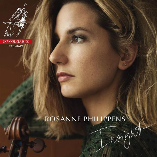 Cover for Rosanne Philippens · Insight - Music From Biber. Bach. Enescu. Ysaye (CD) (2019)