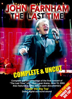 Cover for John Farnham · Last Time (DVD) (2003)