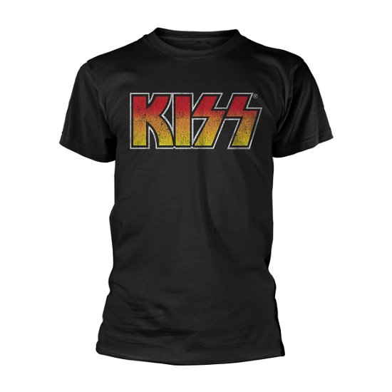Cover for Kiss · Colour Gradient Logo (T-shirt) [size L] [Black edition] (2017)