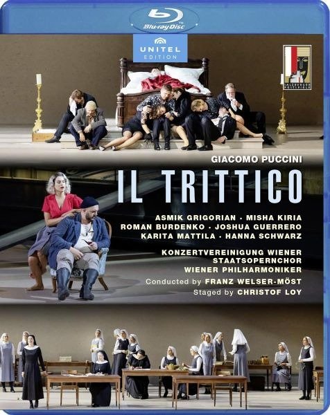 Cover for Puccini / Grigorian / Loy · Il Trittico from Salzburger Festspiele (Blu-ray) (2023)