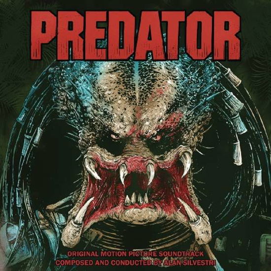 Cover for Alan Silvestri · Alan Silvestri: Predator--Original Motion Picture Soundtrack (VINYL) [Limited Blood Red &amp; &quot;Predator Dreads&quot; Blue Splatter Vinyl edition] (2018)