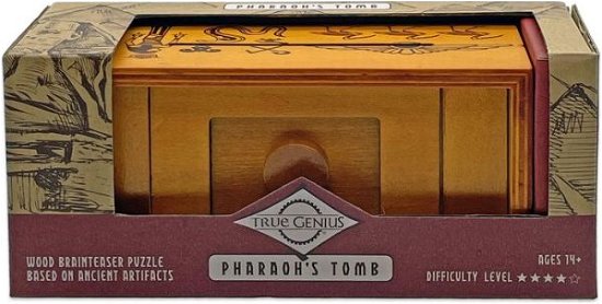 Cover for True Genius Pharoah's Tomb Wooden Puzzle (Pocketbok) (2023)
