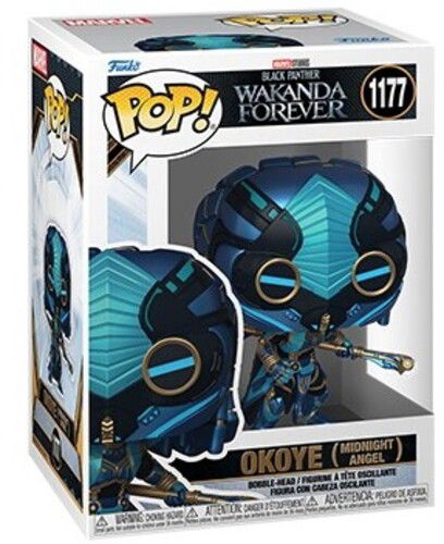 POP Marvel: BPWF S2- Okoye (Midnight Angel) - Funko Pop! Marvel: Marvel: - Merchandise - FUNKO UK LTD - 0889698667197 - October 30, 2024