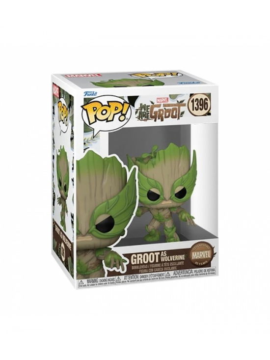 Funko Pop Marvel We Are Groot Wolverine - Funko Pop Marvel - Gadżety - Funko - 0889698795197 - 20 sierpnia 2024