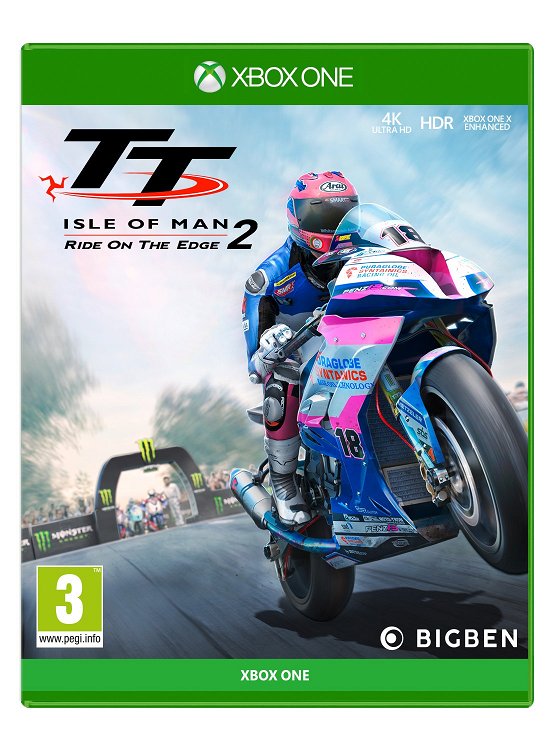 Cover for Nacon Gaming · TT Isle of Man: Ride on the Edge 2 (XONE) (2020)