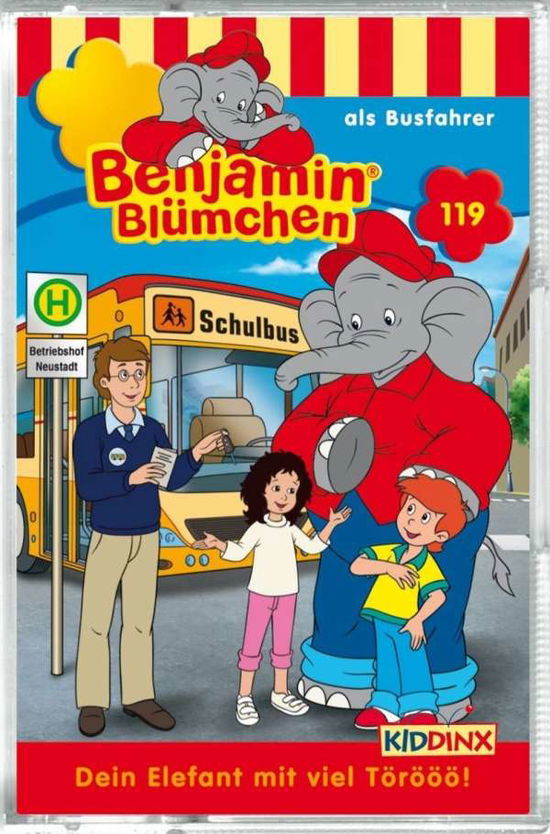 Benjamin Blümchen.119 Busfahrer,Cass. - Benjamin Blümchen - Książki - KIDDINX - 4001504285197 - 5 stycznia 2012