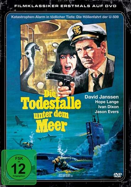 Cover for David Janssen · Die Todesfalle Unter Dem Meer (DVD) (2017)