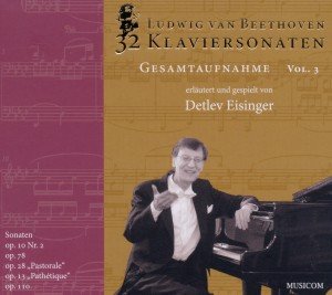Cover for L. V. Beethoven · Klaviersonaten 3 (CD) (2011)