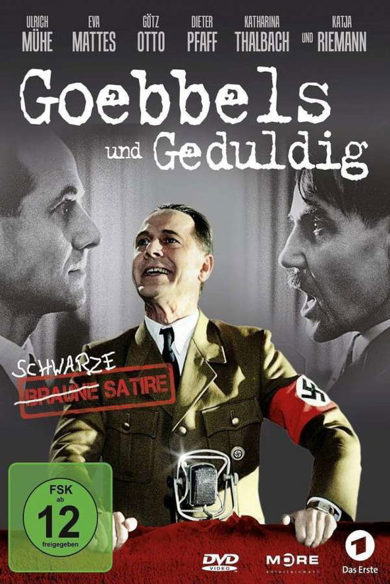 Cover for Mühe,Ulrich / Riemann,Katja / Thalbach,Katha · Goebbels&amp;Geduldig (DVD) (2015)