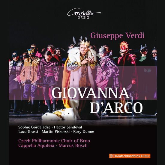 Cover for Verdi / Gordeladze / Sandoval · Giovanna D'arco (Blu-ray) (2024)