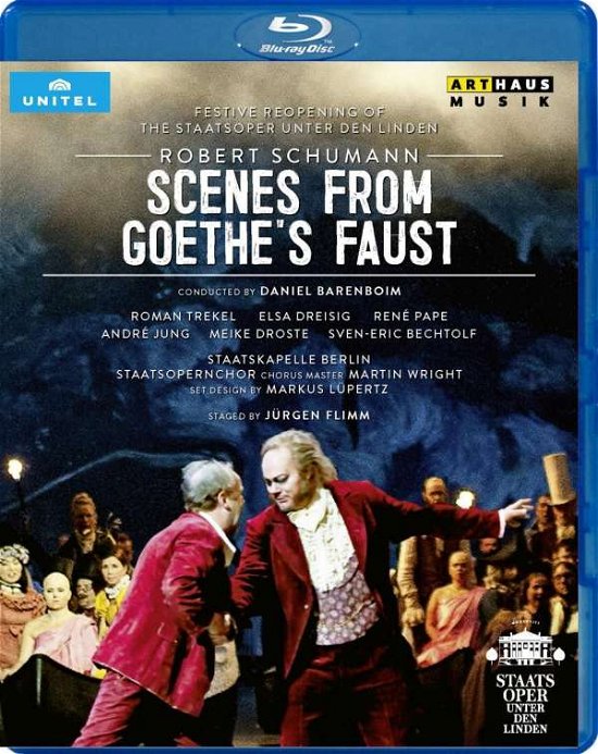 Cover for Daniel Barenboim · Scenes from Goethes Faust (Blu-ray) (2019)