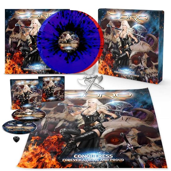 Cover for Doro · Conqueress - Forever Strong And Proud (CD) [Box set] (2023)