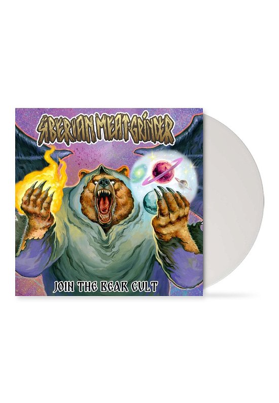 Cover for Siberian Meat Grinder · Join The Bear Cult (White Vinyl) (LP) [Limited edition] (2022)