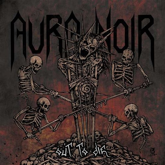 Cover for Aura Noir · Out to Die (LP) [Coloured edition] (2017)