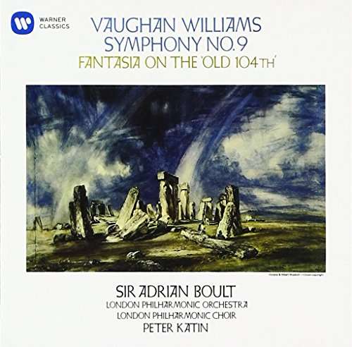 Cover for Adrian Boult · Vaughan Williams: Symphony No.9 (CD) (2016)