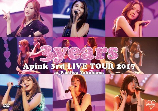 Cover for Apink · Apink 3rd Japan Tour -3years- At Pacifico Yokohama (DVD) (2018)