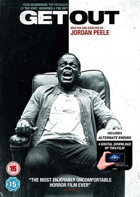 Cover for Get out DVD · Get out  [dvd] (DVD) (2017)