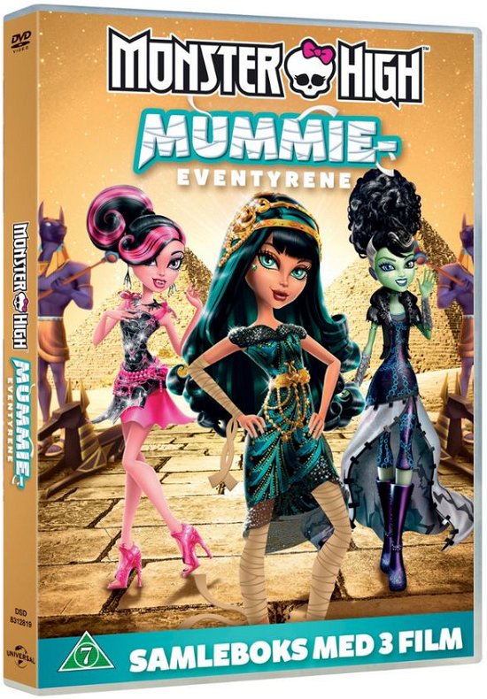 Cover for Monster High · Monster High - Mummieeventyrerne (DVD) (2017)