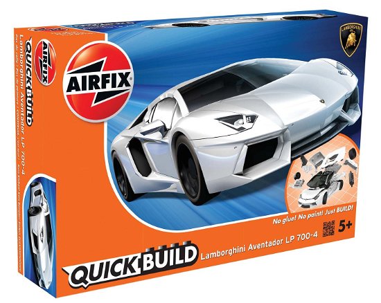 Cover for Airfix · Quickbuild Lamborghini Aventador - White (Toys)