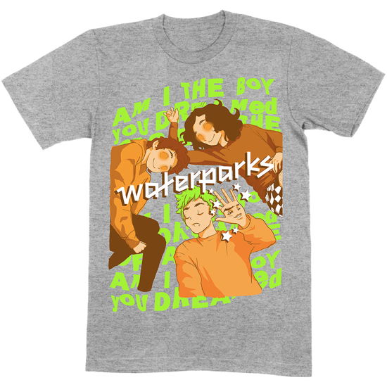 Waterparks Unisex T-Shirt: Dreamboy - Waterparks - Fanituote -  - 5056368655197 - 