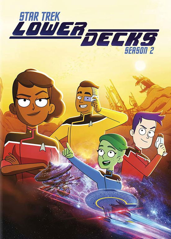 Cover for Star Trek Lower Decks Season 2 · Star Trek - Lower Decks Season 2 (DVD) (2022)