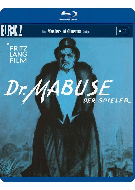 Dr Mabuse Der Spieler - DR MABUSE DER SPIELER Masters of Cinema Bluray - Filmes - Eureka - 5060000701197 - 28 de outubro de 2013